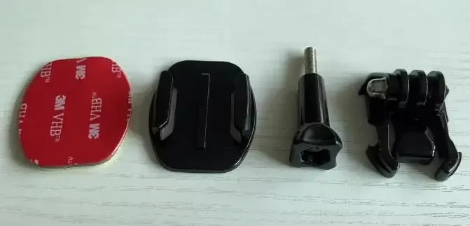 Curved + Flat Adhesive Mounts for Suptig Gopro Hero2 Hero3 GoPro9/8/7/6/5/4/3 SJ4000 6000 Sport Camera Outdoor