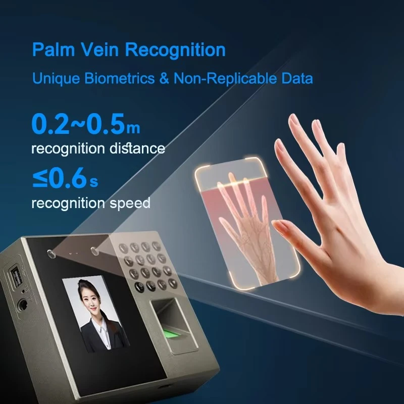 Pointeuse Biometrique Face Fingerprint Recognition Scanner Time Devices Biome Software Free Attendance Detector for Employees