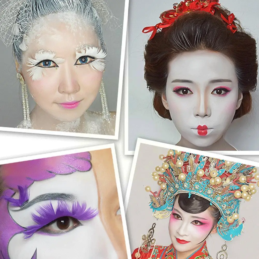 White Makeup Foundation Cream Concealer Halloween Zombie Opera Face Scenic Cream Make-Up Makeup White Wholesale A6N5