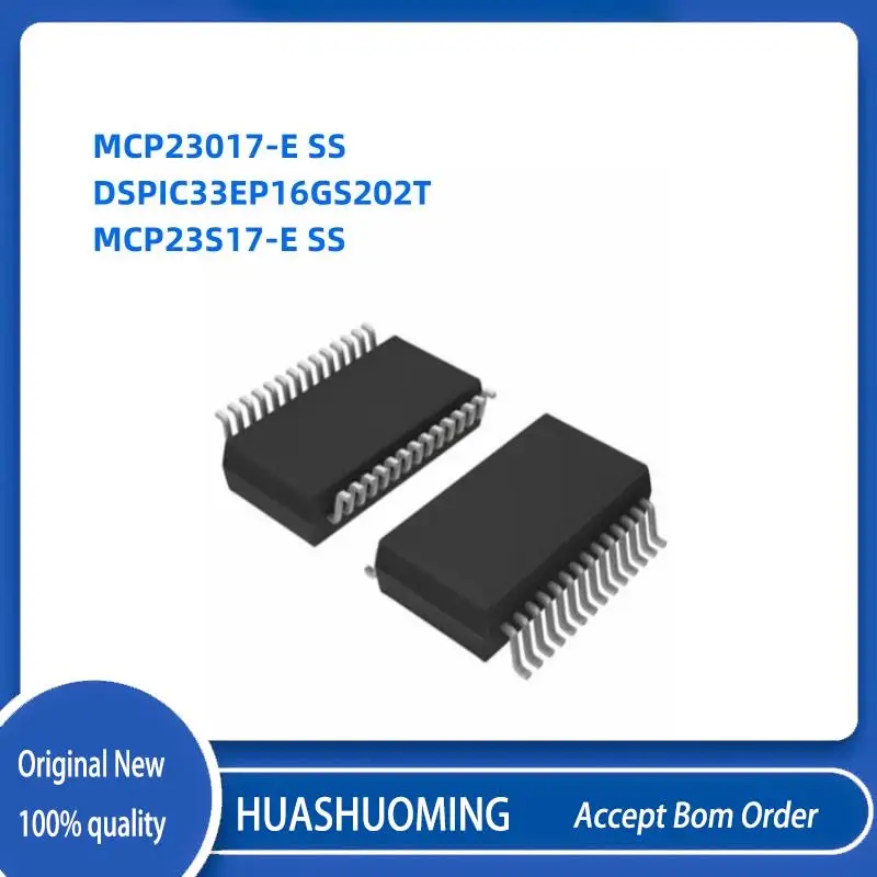 2Pcs/LotMCP23017-E/SS MCP23017 MCP23017-E/S  DSPIC33EP16GS202   DSPIC33EP16GS202T-ESS MCP23S17-E/SS MCP23S17ESS MCP23S17 SSOP-28