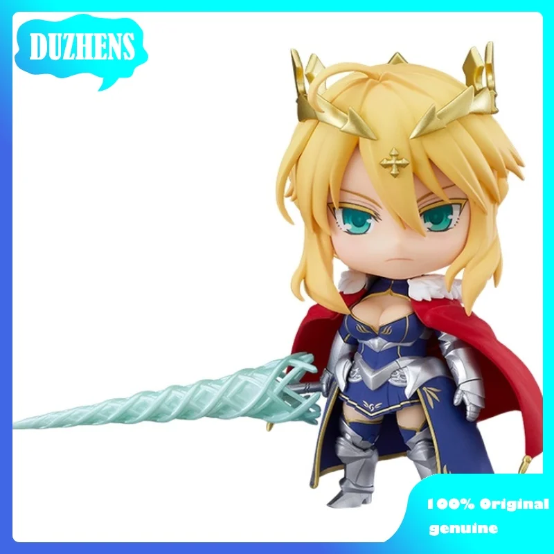 100% Original:Fate FGO Altria Pendragon NO.1532-DX Q version figma Action Figure Anime Figure Model Toys Figure Doll Gift