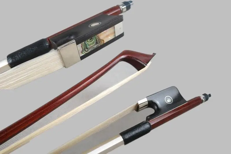 

Strong advanced balanced Brazilian wood 4/4 cello bow ,ebony frog