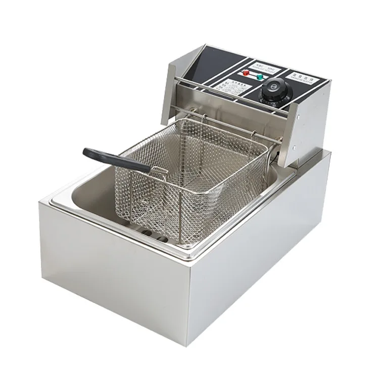 

Commercial, Electric Fryer, Benchtop, Stainless Steel, Versatile