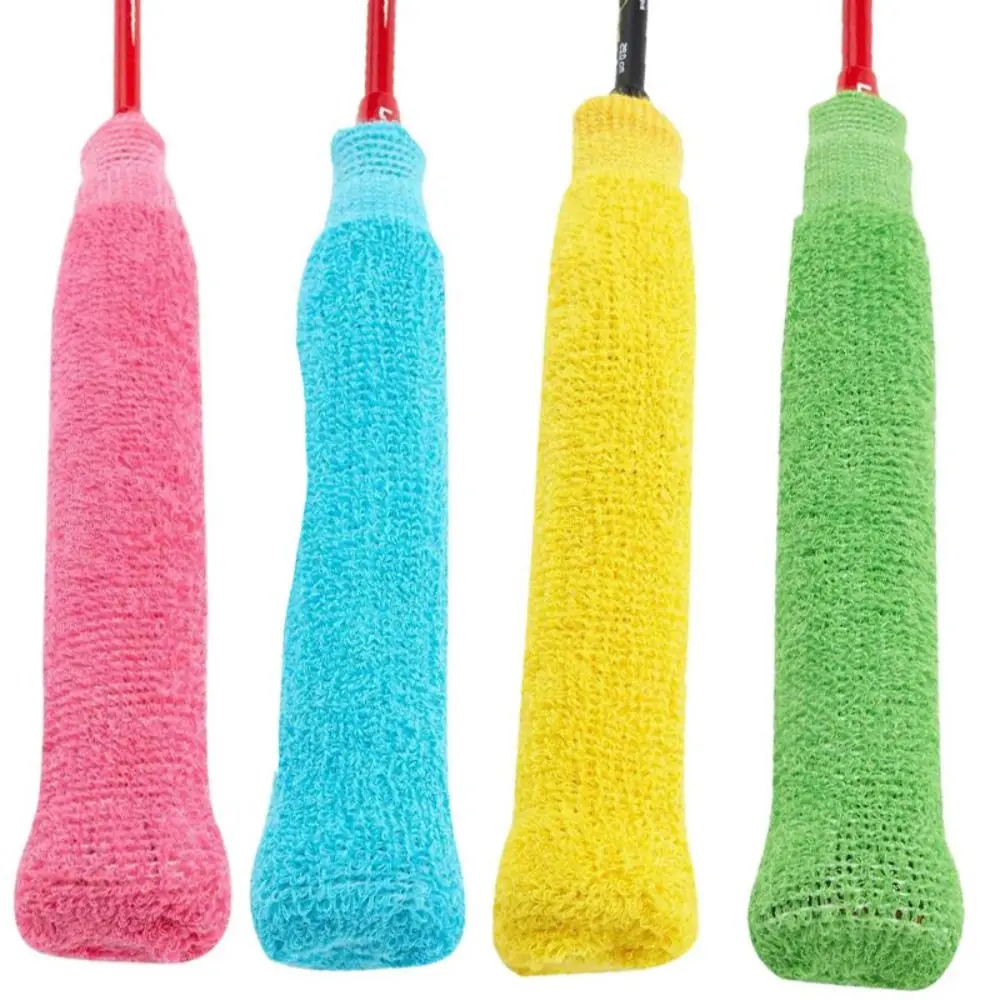 Противоскользящий чехол для ручки удочки, прочный противоскользящий полотенце для ракетки для бадминтона, чехол для рук, мягкая теннисная ракетка, повязка на повязку Противоскользящий чехол для ручки удочки, прочный противоскользящий полотенце для ракетки для бадминтона, чехол для рук, мягкая теннисная ракетка, повязка на повязку