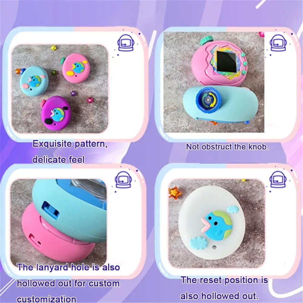 غطاء حماية من السيليكون ناعم لا يحجب المقبض، غطاء حماية متين لهاتف Tamagotchi Paradise #6