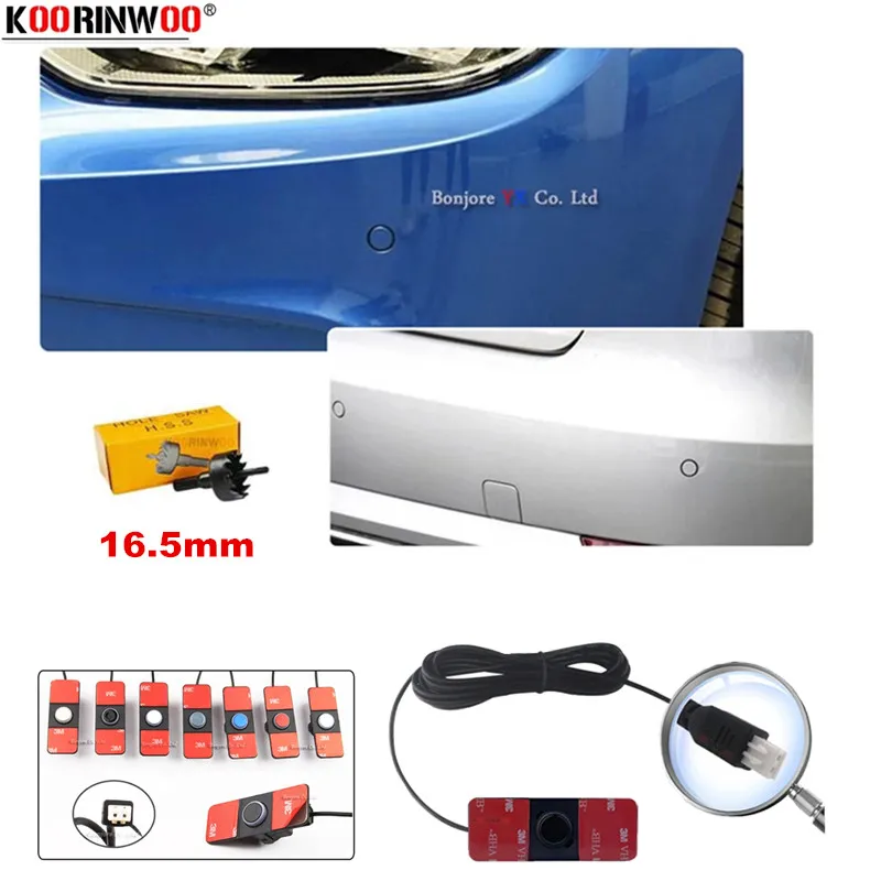 Car Parking Sensor 16.5 MM Standard Reversing Inductor Detection Assistance Vechlie Radar 4 Pcs/Lot For Auto Parktronic System
