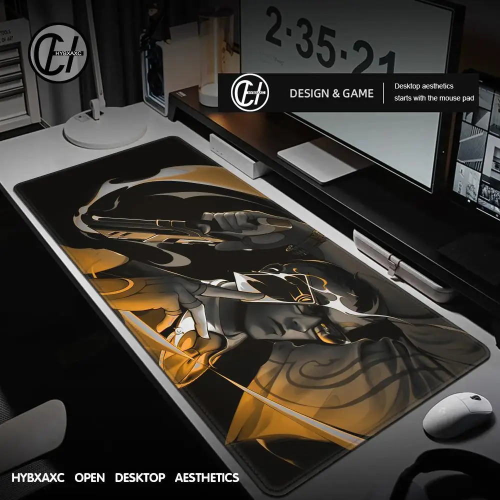 VALORANT Chamber Large Mouse Pad Gaming Mousepad PC Gamer Computer Office Mouse Mat XXL Keyboard Mat Desk Pad Laptop Mausepad