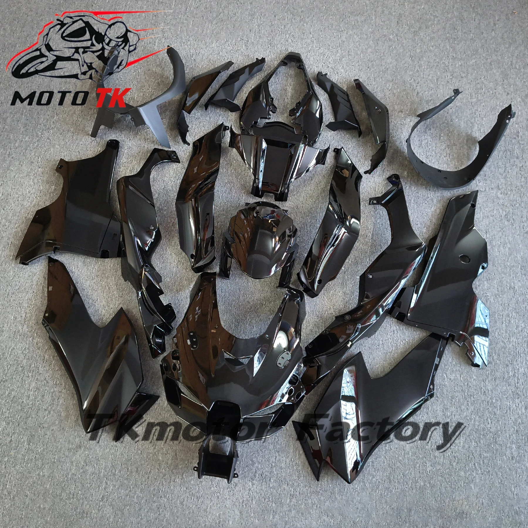 New ABS Premium Fairing Kit ZX-10R 2021 2022 2023 2024 2025 Motorcycle Full Fairings For KAWASAKI ZX10R ZX 10R Black Shell