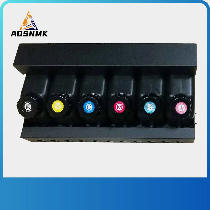UV 1.5-Liter Bulk Continuous Ink Supply System CISS Assembly for Roland Mimaki Mutoh JHF Taimes Chinese UV Printer
