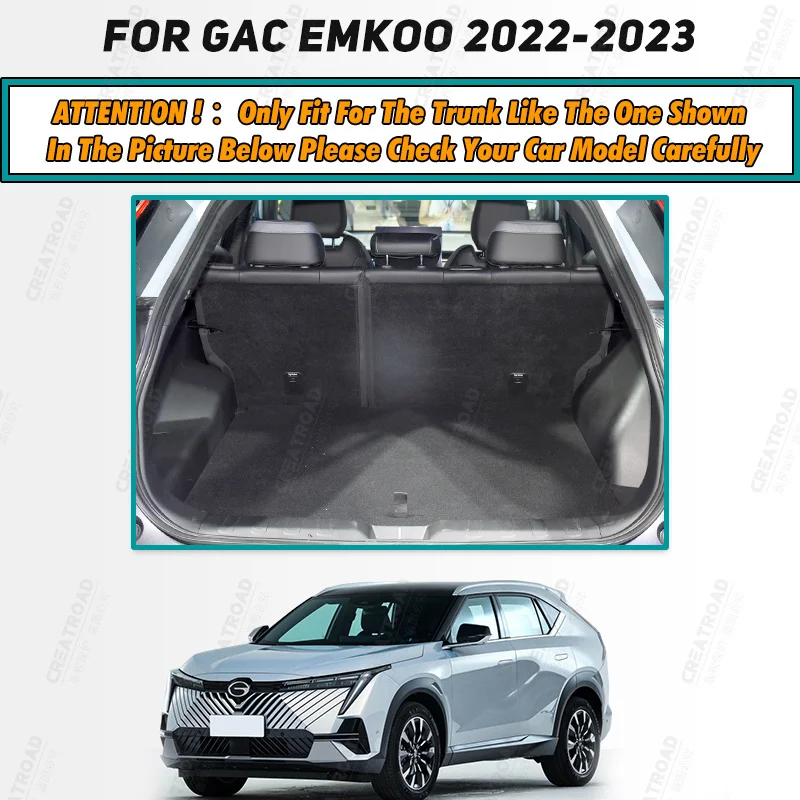 Car Trunk Mat For GAC Trumpchi EMKOO 2022 2023 Custom Car Accessories Auto Interior Decoration