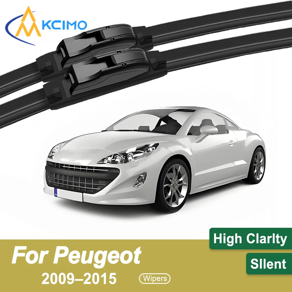 

2-Pack Superior Wiper Blades for Peugeot RCZ T75 2009–2015 All-Season Durable Quiet Wiping Uninterrupted Visibility