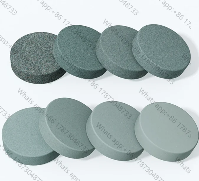 1pcs Round Disc Oilstone 50x12mm Silicon Carbide Sharpening Knife Stone for Precision Grinding Polishing Grit80~600
