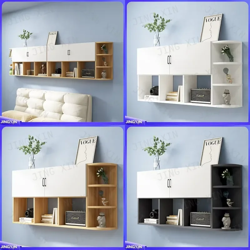 Custom for Solid Wood Bookcase Bookshelf Storage Cabinet Locker for Living Room Bedroom Bedside Home Organization Furniture