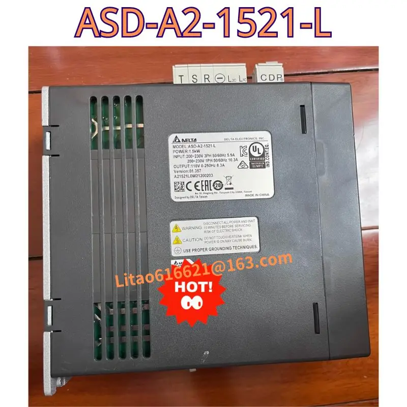 Used original driver ASD-A2-1521-L 1.5KW functional test OK