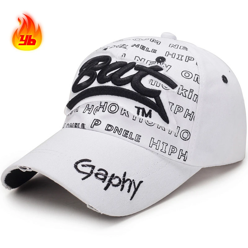 3D-Buchstaben-Stickerei-Patch, Baumwoll-Baseballkappe, verstellbarer Hinterkopf, neue Herren- und Damen-Outdoor-Freizeit-Sport-Sonnenkappe, Trucker-Caps, Dad-Hat – Detail 16