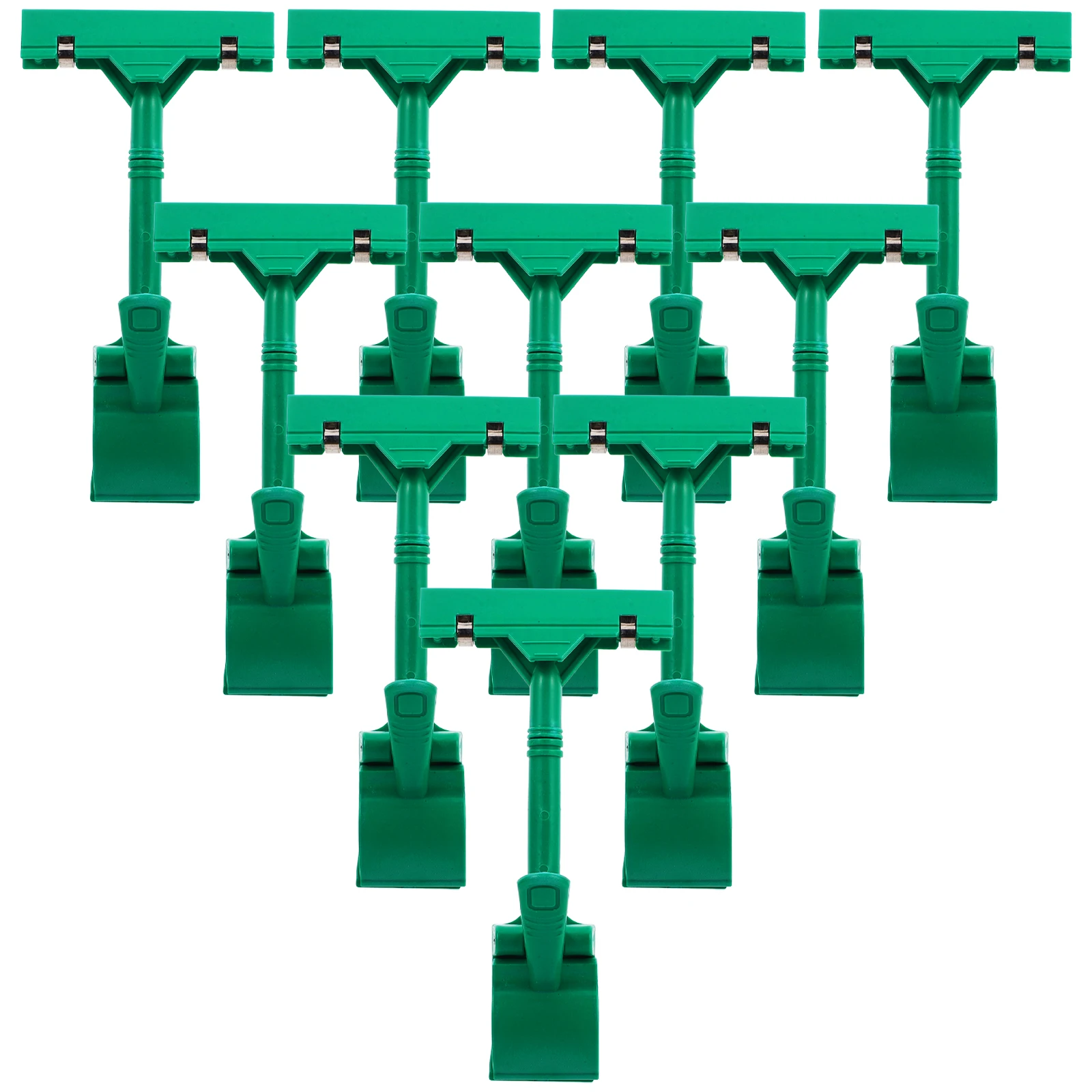 

10 рекламных зажимов, пластиковые для магазина, супермаркетов, выставок, оптовая упаковка, знак, дисплей, держатель для розничной еды