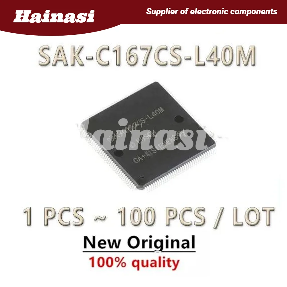 

100% quality SAK-C167CS-L40M New automotive computer board vulnerable CPU data converter