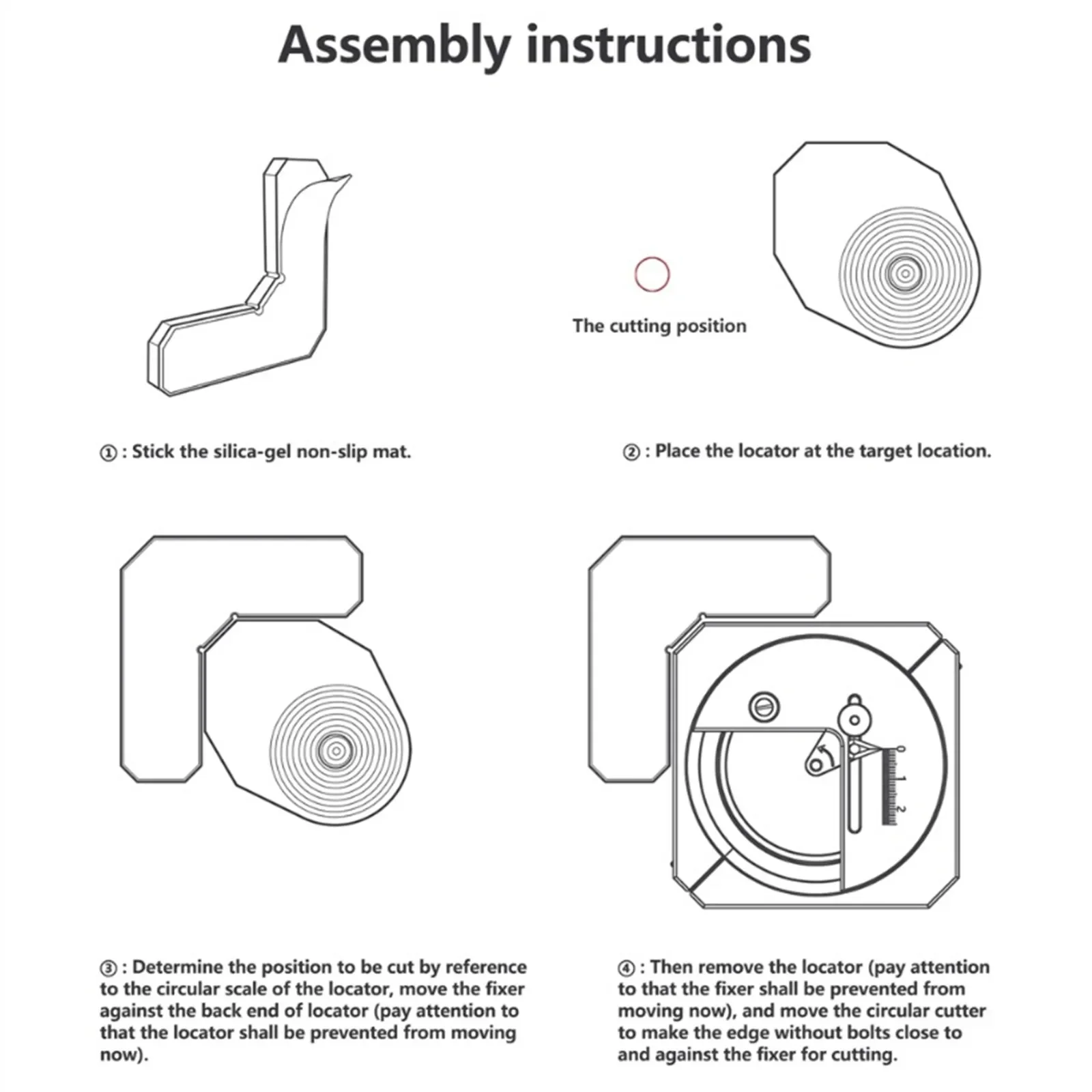 Imagem -05 - Dspiae-stepless Ajustamento Circular Cortador Localizador para Model Assembly Tool Mt-cl