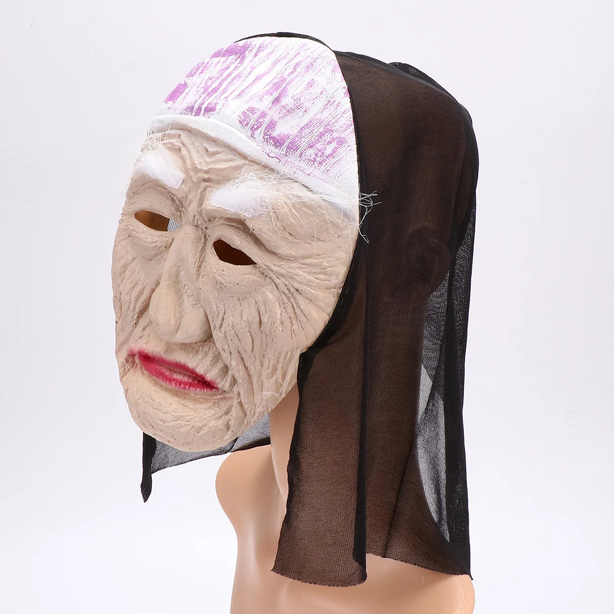 

Witch Mask Cosplay Masks Halloween Costumes Old Lady Masquerade Decorative Prom
