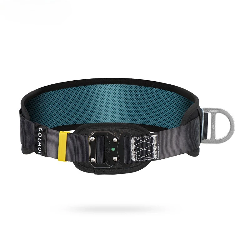 حزام أمان للعمل بخصر واحد، حزام على ارتفاعات عالية، تدريب تسلق الصخور في الهواء الطلق، آمن للبناء الكهربائي