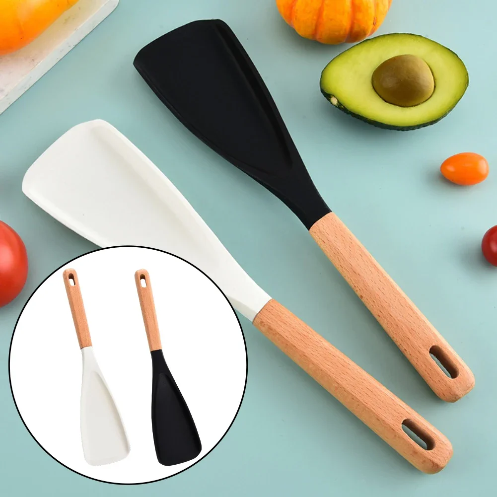 Multifunction Silicone Spatula Spoon For Cooking And Baking, Heat Resistant For Nonstick Cookware Kitchenware Spatula Soup Spoon
