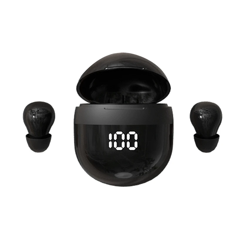 Wireless Bluetooth Earphones Heavy Bass Sleep Headphones With Mic Sports Earbuds Noise Reduction Headset For Smartphone