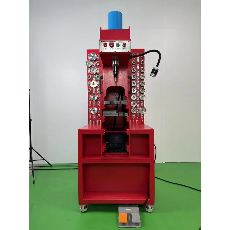 Disassembly and assembly hydraulic machine swing arm rubber s