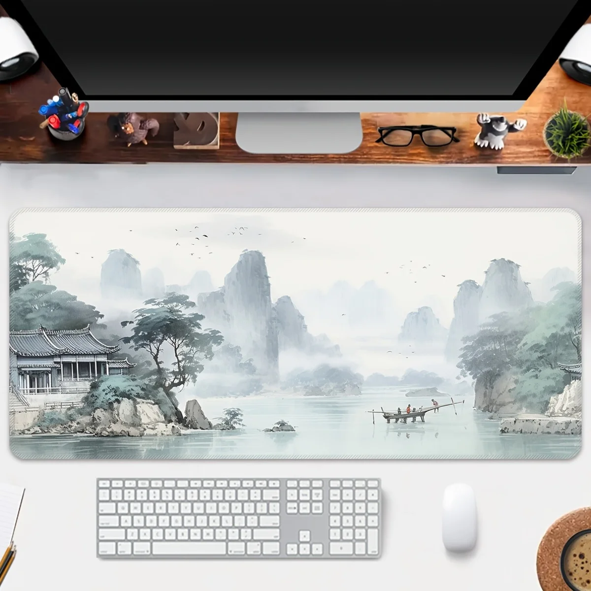 

Large game e-sports computer oversized lengthened and thickened mouse padwashable rubber mouse pad Christmas and Halloween Gifts