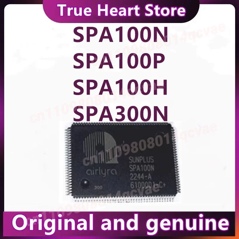 SPA100P SPA300N SPA100N SPA100H LQFP-128 SUNPLUS Strip speaker processor chip 1PCS