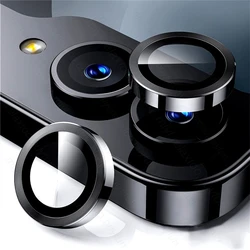 Sumsung ZFlip6 9H Glass Camera Protector Film For Samsung Galaxy Z Flip6 Flip 6 5G Matel Ring Guard Cover Lens Cap Accessories