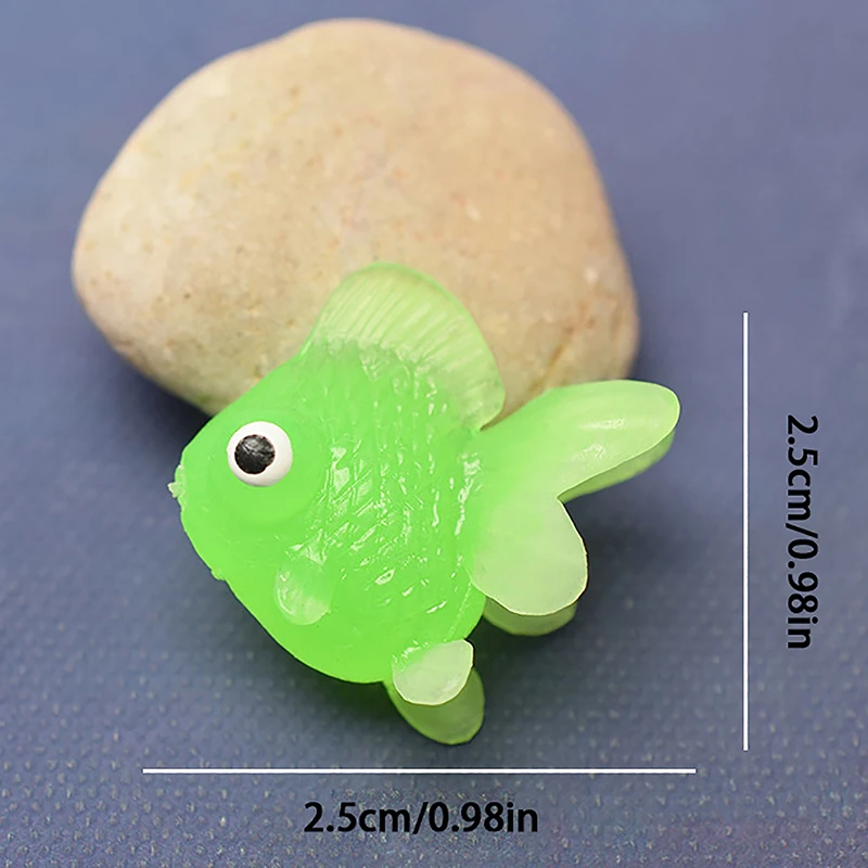 10Pcs Mini Simulation Gold Fish Toy Goldfish Model For Kids Bath Toys Swimming Beach Water Toys Carnival Prizes Gifts