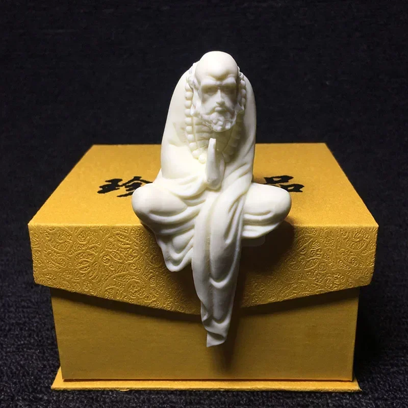 

The new carved statue of Master Bodhidharma, Chinese Buddhist figure ornaments，Exquisite carving Home decoration statue