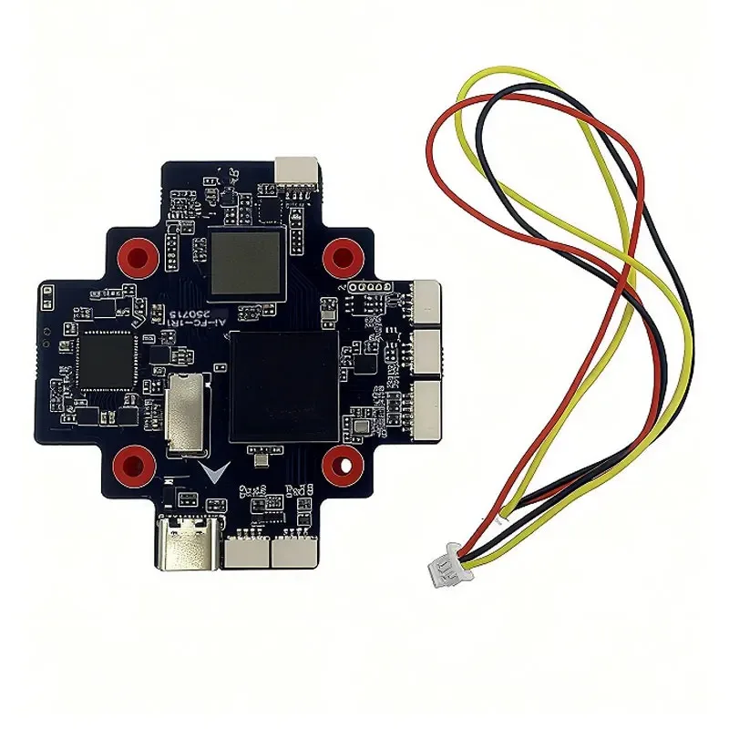 Flight Controller Terminal Guidance Module with 1500TVL FPV Camera 4mm Lens for RC Racing Drone