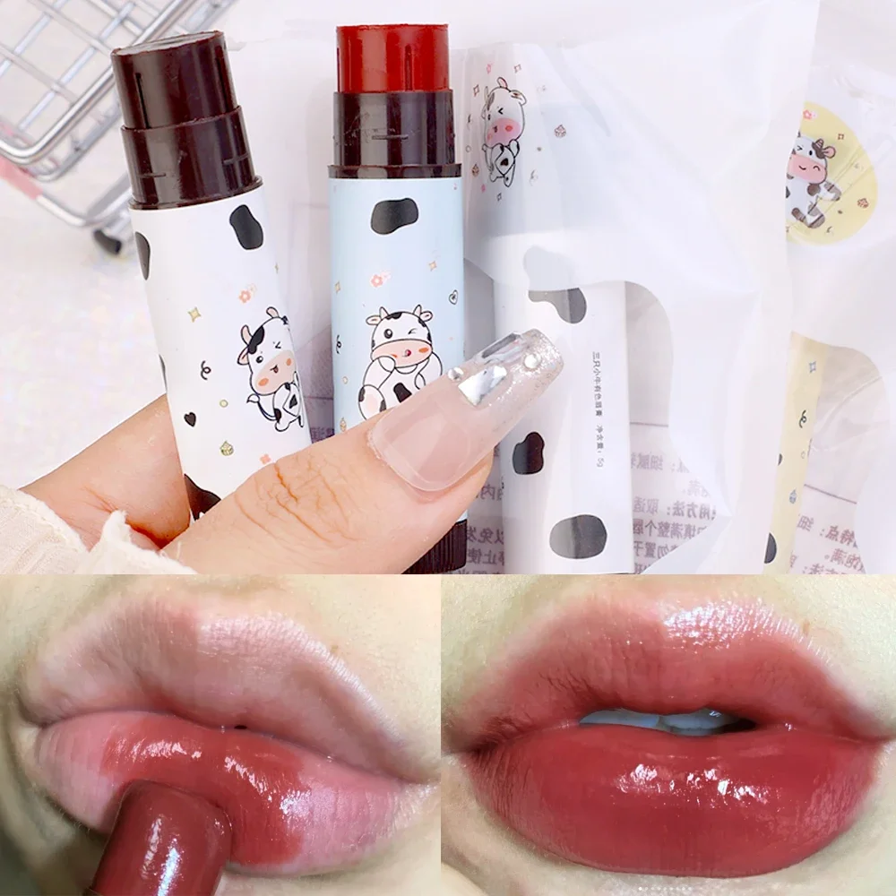 Colored Lip Balm Long Lasting Moisturizing Lip Tint Waterproof Change Color Lipstick Colorless Lips Care Lips Makeup Cosmetics