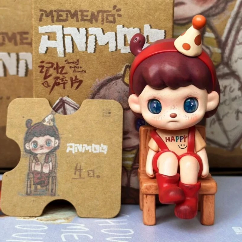 ของแท้อันมู เมมโมรี่ แฟรกเมนท์ ซีรีส์กล่องปริศนาของเล่นคาวาอิอะนิเมะแอ็คชั่นฟิกเกอร์ดีไซเนอร์ตุ๊กตาสะสมสาวของขวัญวันเกิด