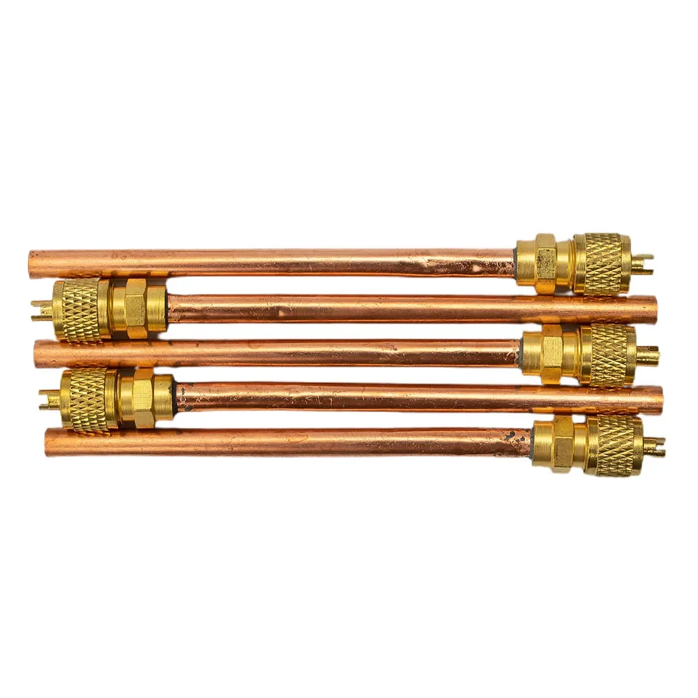 

Refrigeration Access Valves Set of 10 in Copper for Air Conditioning Maintenance 125mm Length 3 4 Mpa Pressure Limit