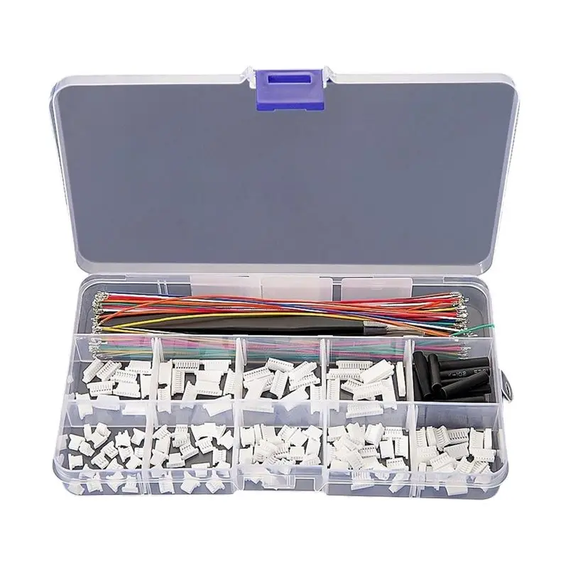 ABYN-SH1.0MM JST 1Mm Cable Connector Kit For GPS Racing Drone With 28AWG Crimped Terminal