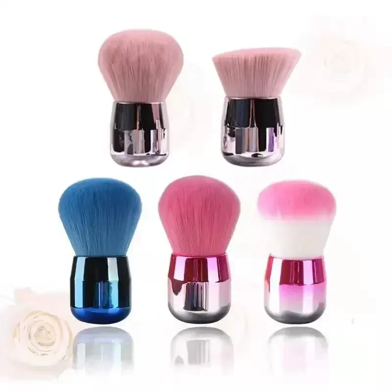 1PCS Professionals Nails Art Mushroom Brush Round Paint Gel Dust Cleaning Make Up Brush Manicure Accessories equipment Tools