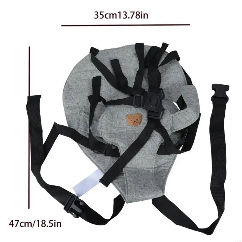F19f Cadeira jantar Strap Baby Dining Out Out Strap Belt Creard High Chairp