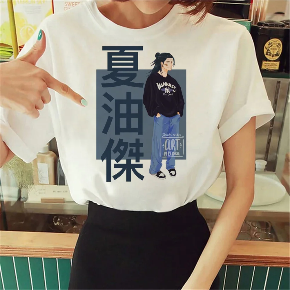 anime t-shirts women Y2K t-shirts female Japanese clothing