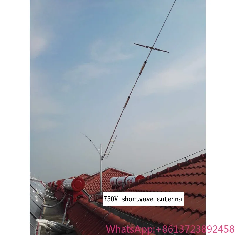 

750V positive V, 5-band low-noise, high-efficiency short-wave antenna with excellent performance