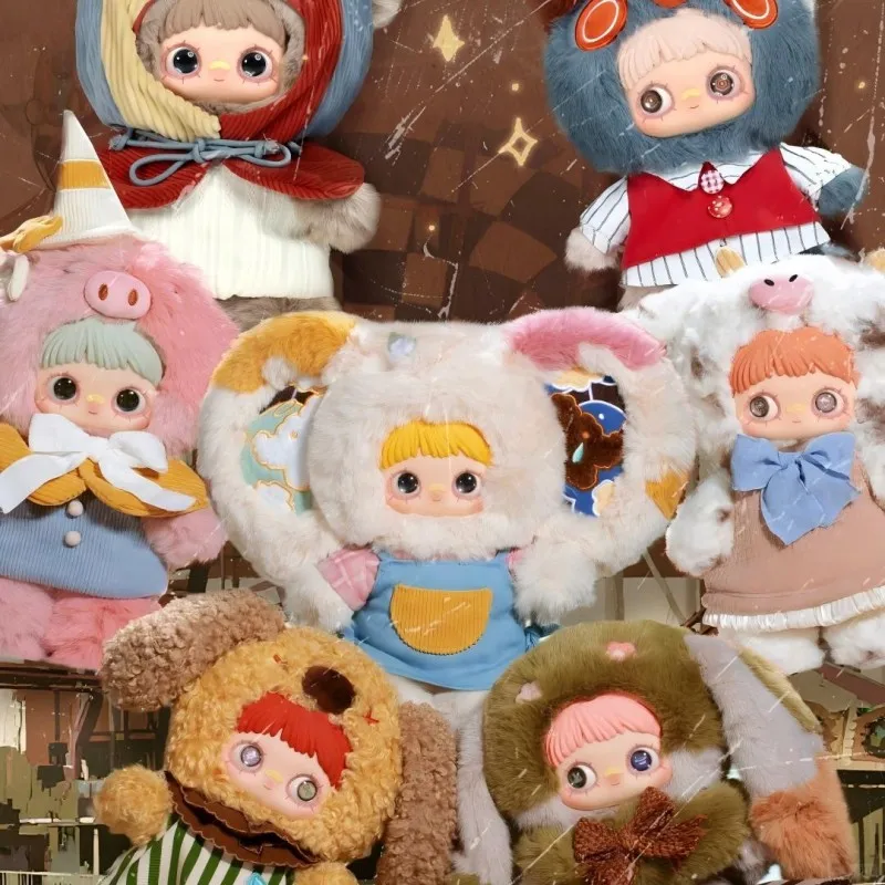 

Maymei Forgotten Funfair 400% Plush Series Blind Box Doll Action Figure Cute Vinyl Maymei Mystery Box Surprise Collectible Toys