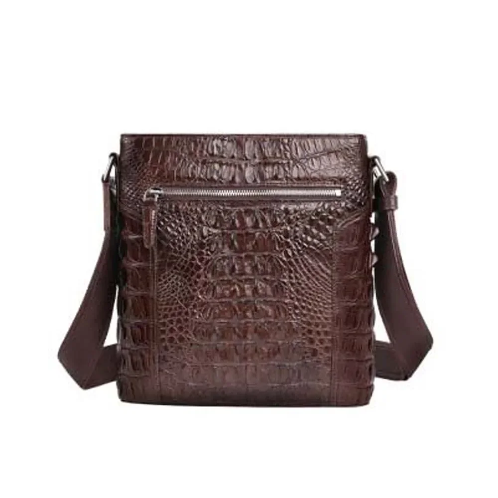 

madun male crocodile leather bag business leisure Single shoulder bag large capacity