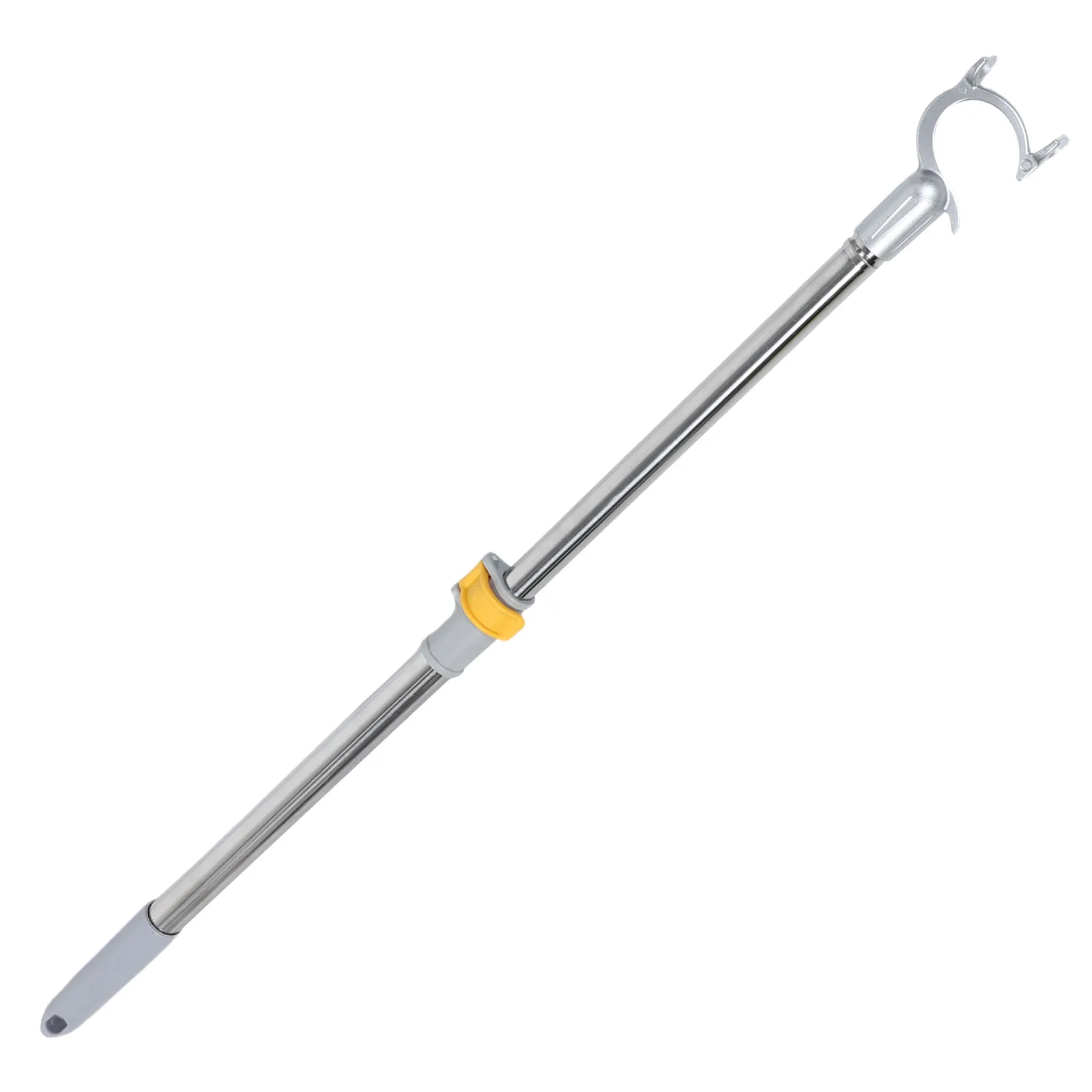 Telescopic Clothes Drying Rod Adjustable Retractable Expandable Clothes Pole 20.83 to 30.65 Length Closet Balcony Laundry Reach