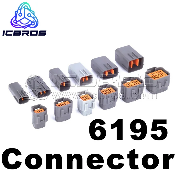 6195-разъем-2p-3p-4p-6p-8p-10p-12p-16p-6195-00036195-0152-водонепроницаемый-6195-0009-6195-0018-6195-0164-6195-0006