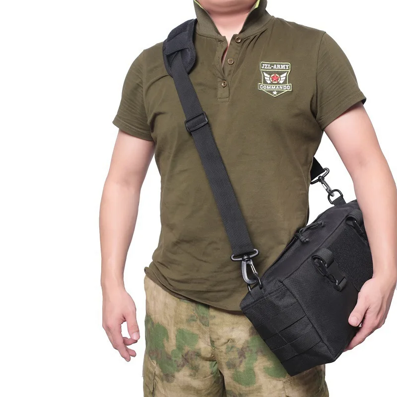 Shoulder Strap Pad for Tactical Pouch Universal Bag Strap Detachable Thick Pad Single Shoulder Strap Replacement Crossbody Bag