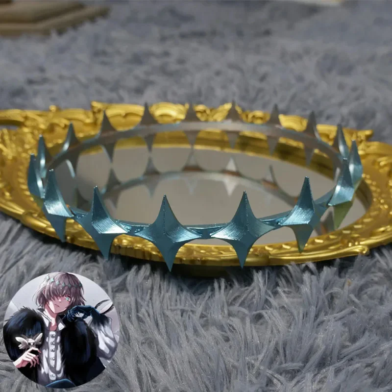 

Мужской головной убор FGO Oberon из аниме Fate/Grand Order, корона для косплея, карнавальный костюм на Хэллоуин, аксессуары, реквизит