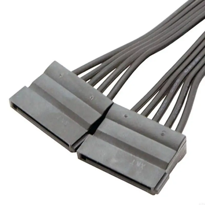Q5WA Power Splitter Kabel SSD HDD Festplatte Stromkabel 15 PIN MAME bis 2 x weibliche Leistung