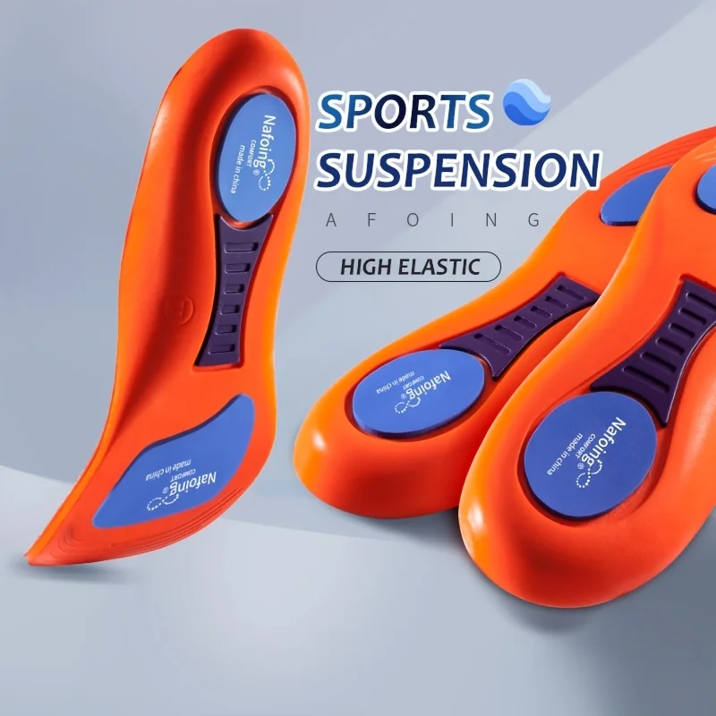 1 Pair New Deodorant Breathable Sports Insoles For Shoes Sole Technology Shock Absorption  Running Insoles