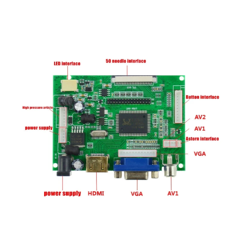 الأصلي 8 بوصة IPS 1024*768 اللوحي HD شاشة الكريستال السائل HJ080IA-01E HE080IA-01D لوحة للقيادة HDMI مراقبة التحكم لراسبر